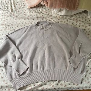 Free people easy street tunic in grey!